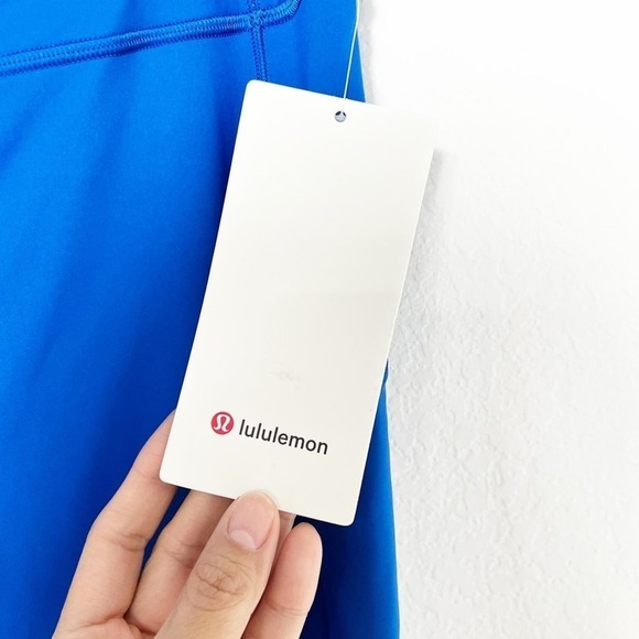 LULULEMON ATHLETICA FAST AND FREE HR WOMEN SYMPHONY BLUE  LEGGINGS 25" BRAND NEW - Picture 3 of 8